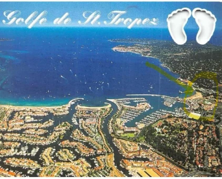 Proche St Tropez Refait A Neuf Bord De Plage Et Piscine Cogolin Zewnętrze zdjęcie