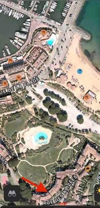Proche St Tropez Refait A Neuf Bord De Plage Et Piscine Cogolin Zewnętrze zdjęcie